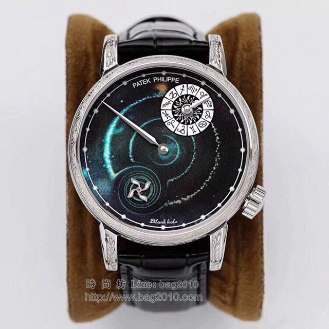 PATEK PHILIPPE手錶 百達翡麗麗宇宙星空系列腕表 釉制高檔搪瓷錶盤 百達翡麗高端男表  hds1078